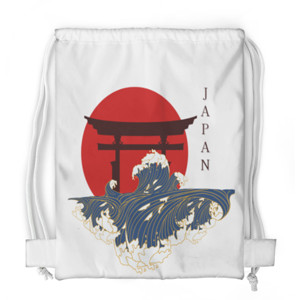 Tas Serut Fullprint The Japan Art