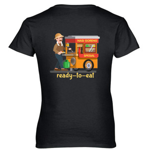 Kaos Nasi Goreng Pinggir Jalan