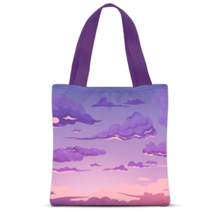 Tas Tote Fullprint Sky Cloud Evening