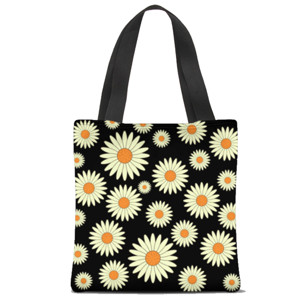 Tas Tote Fullprint Bunga