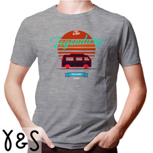 Kaos Kaos Desain Vintage Legendaris
