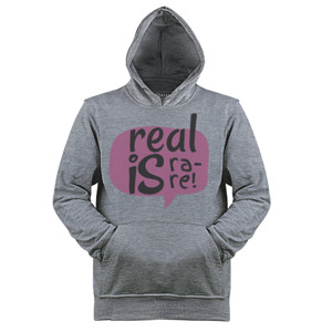 Jaket Hoodie Real is Rare
