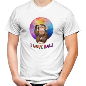 Kaos I LOVE BALI (KERA)