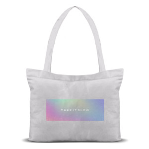 Tas Tote Tote Bag Take It Slow Gradient