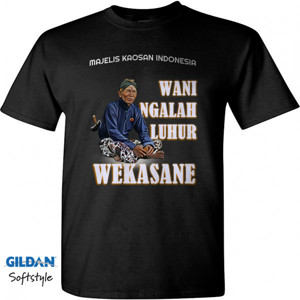 Kaos WANI NGALAH LUHUR WEKASANE