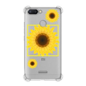 Casing HP xiaomi redmi 6 sunflower case