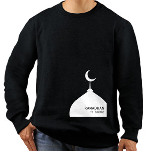 Jaket Sweater Ramadhan is Coming casual