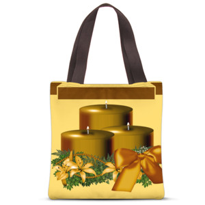 Tas Tote Fullprint Candle
