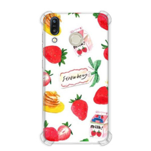 Casing HP Strawberry Milk Pattern