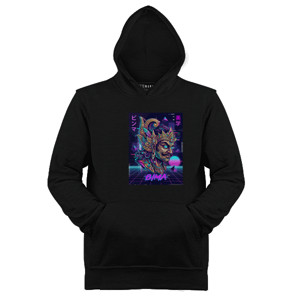 Jaket Hoodie Kaos Bima Cyberpunk Neon Premium
