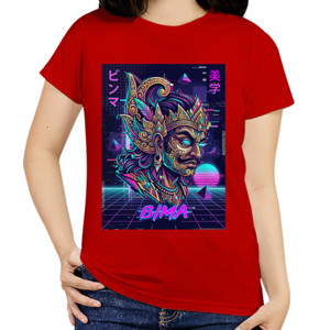 Kaos Kaos Bima Cyberpunk Neon Premium
