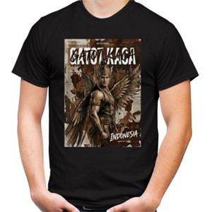 Kaos Kaos Gatotkaca Long Sleeve Black Tee