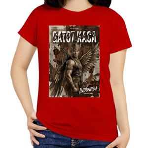 Kaos Kaos Gatotkaca Long Sleeve Black Tee