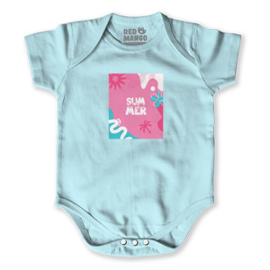 Baby Jumper Kaos Wanita Summer Vibes Pink Y2K Aesthetic