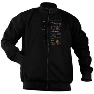Jaket Bomber Kaos Rumus Matematika 4 (SB7NE)
