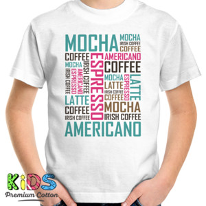 Kaos Kaos Coffee Typograph (SB62D)