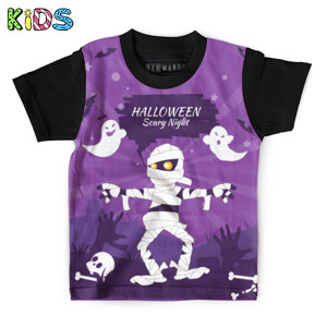 Kaos Anak Full-Print Kaos Anak Fullprint HALLOWEEN 11 Candy Store Rock