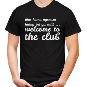 Kaos jika kamu ngerasa hidup ini ga adil