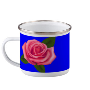 Mug Enamel GELAS MAWAR