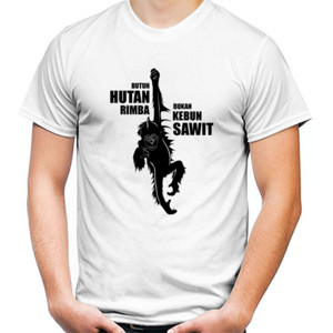 Kaos Orang Utan : Rimba X Sawit