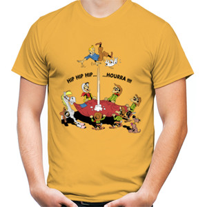 Kaos Tintin Lucky