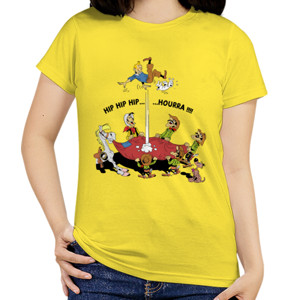 Kaos Tintin Lucky