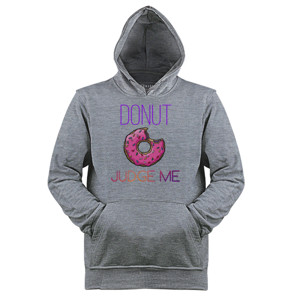 Jaket Hoodie KAOS DONUT JUDGE ME