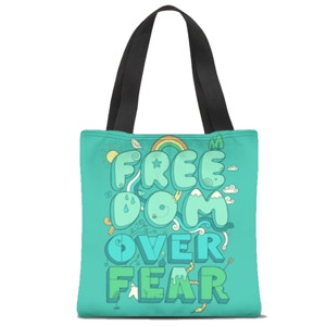 Tas Tote Fullprint Freedom