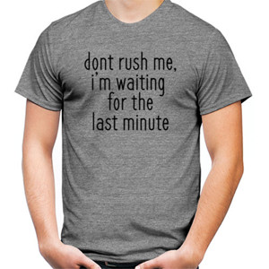 Kaos Last Minute Tshirt
