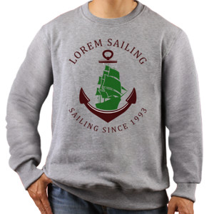 Jaket Sweater Lorem Sailing - Anchor 