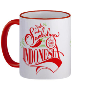 Mug Beda Sambal Satu Indonesia