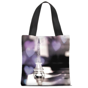 Tas Tote Fullprint Love in Eifel
