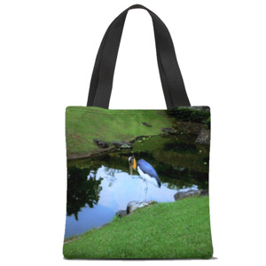 Tas Tote Fullprint Bangau Tongtong