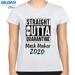 Kaos Straight Outta Quarantine Mask Maker 2020 - 1