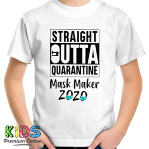 Kaos Straight Outta Quarantine Mask Maker 2020 - 1