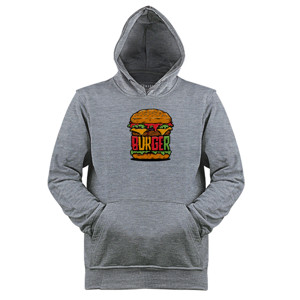 Jaket Hoodie Burger