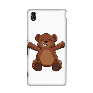 a cute brown bear Casing HP