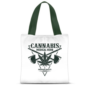 Tas Tote Fullprint Tote Bag Green  Themes