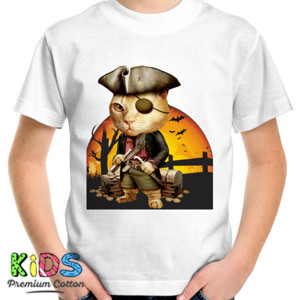 Kaos Kucing Captain