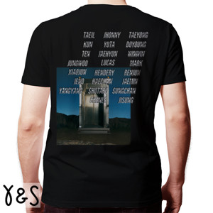 Kaos NCT1 | NCT 2020 Member Name & Logo (Hitam)