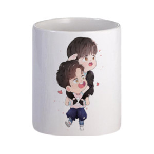 Mug Mug Putih Polca Mercendise Versi 3