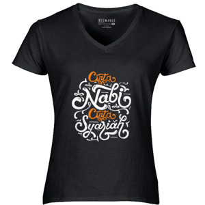 Kaos Cinta Nabi Cinta Syariah