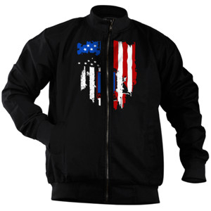 Jaket Bomber food city american