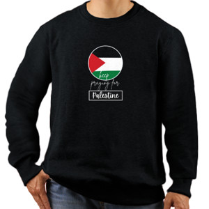 Jaket Sweater Keep praying for palestine