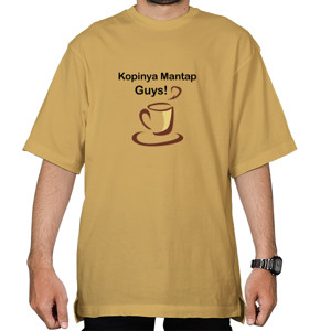Kaos Oversize Kaos Oversize - Y&S Tema Coffee