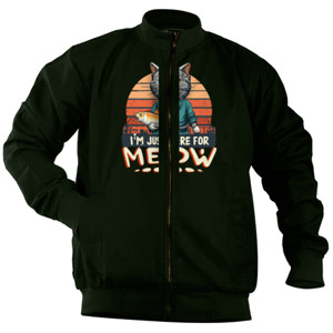 Jaket Bomber meow