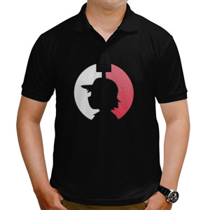 Kaos Polo Emo silhouette