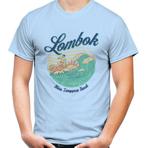 Kaos Lombok Indonesia Nusa Tenggara Barat