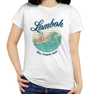 Kaos Lombok Indonesia Nusa Tenggara Barat