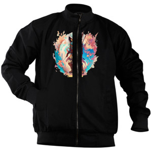Jaket Bomber Illustration of A Assassins Creed